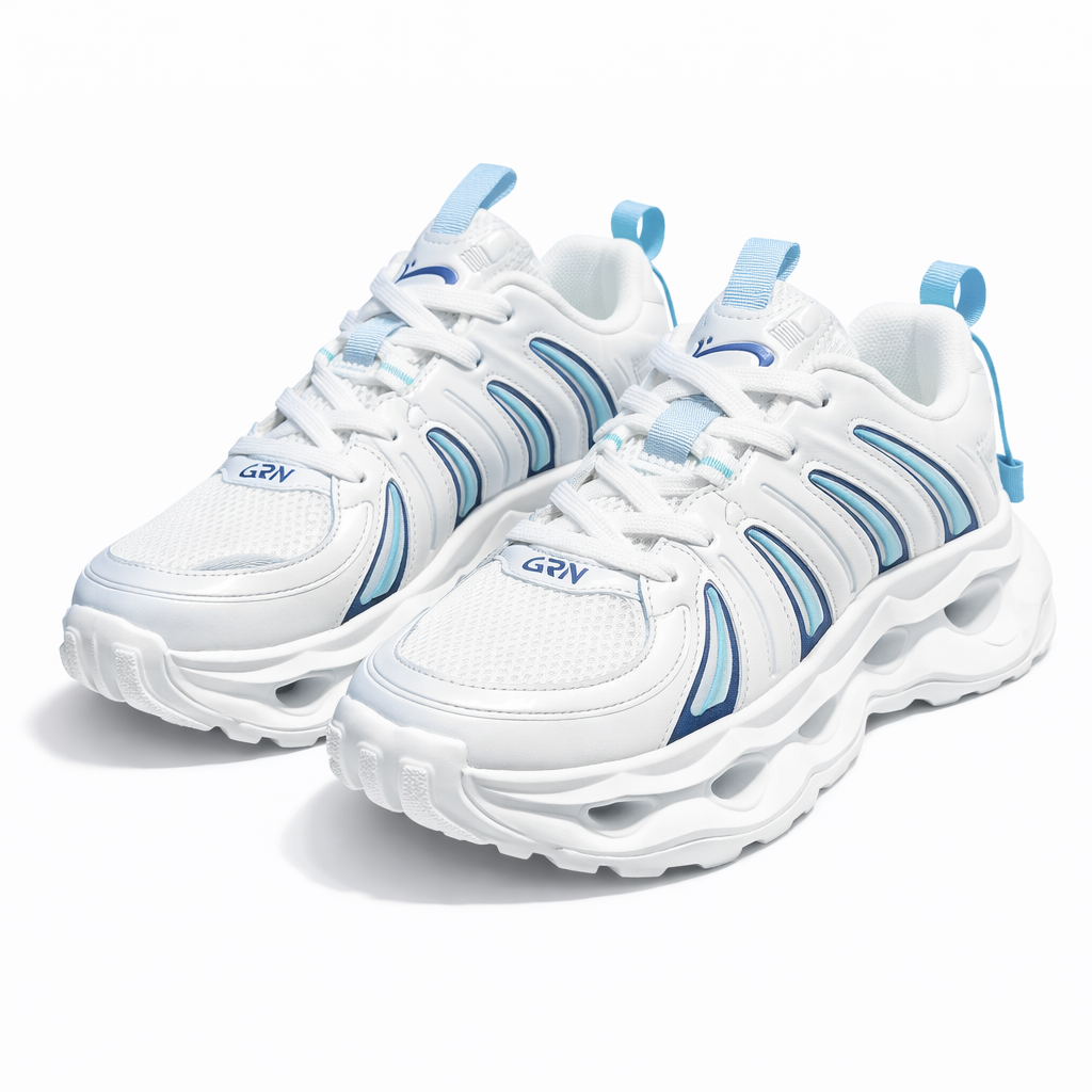 Garry Kevin Mens Chunky Cushion Sneakers GK-669 Cricket Shoes Pakistan