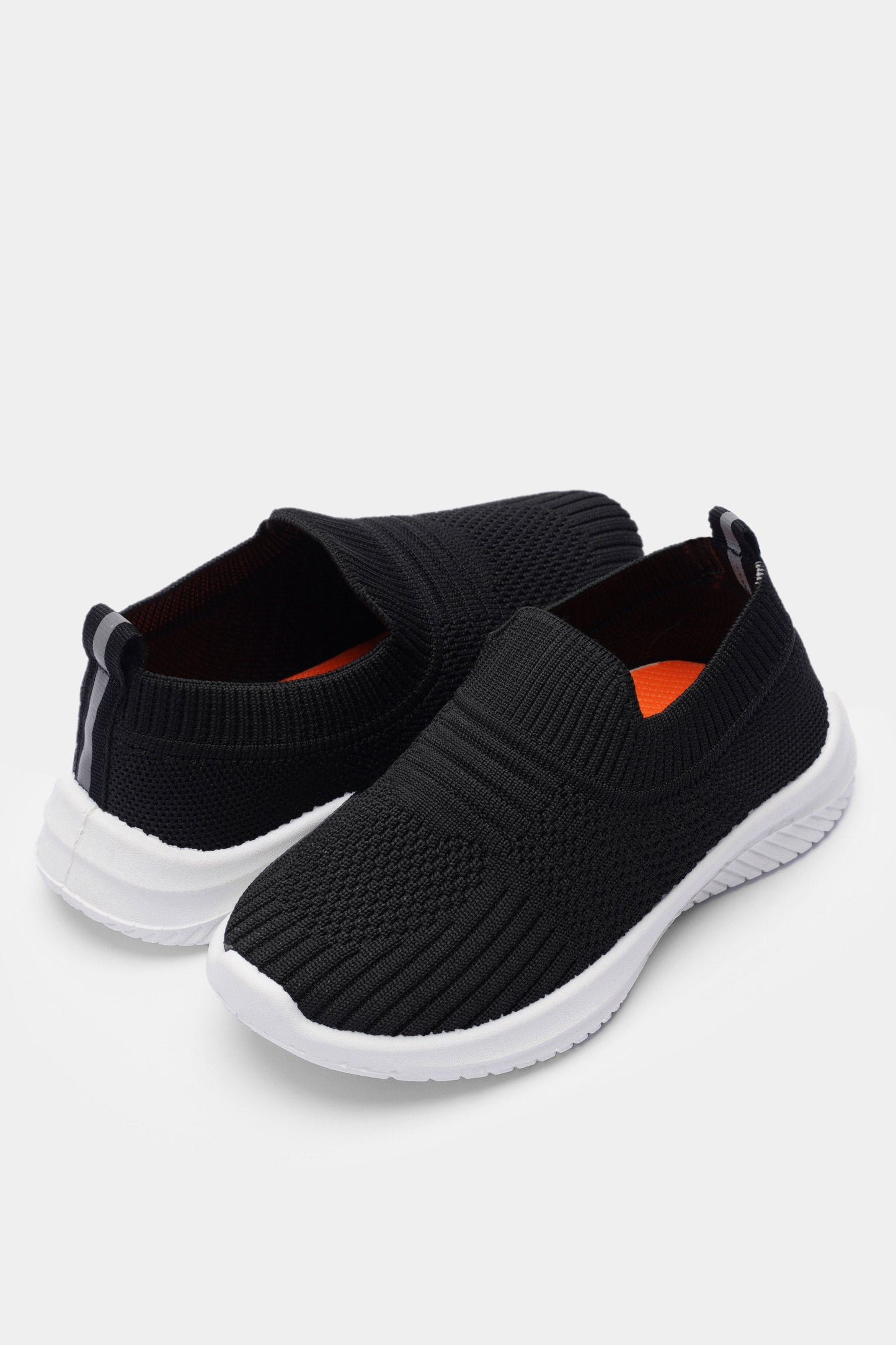 Pure Sole 1 Plus  Kids Canvas in Black Colour
